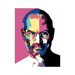 Картина по номерам Rosa Start Стів Джобс 35х45см (4823098508311) зображення 1