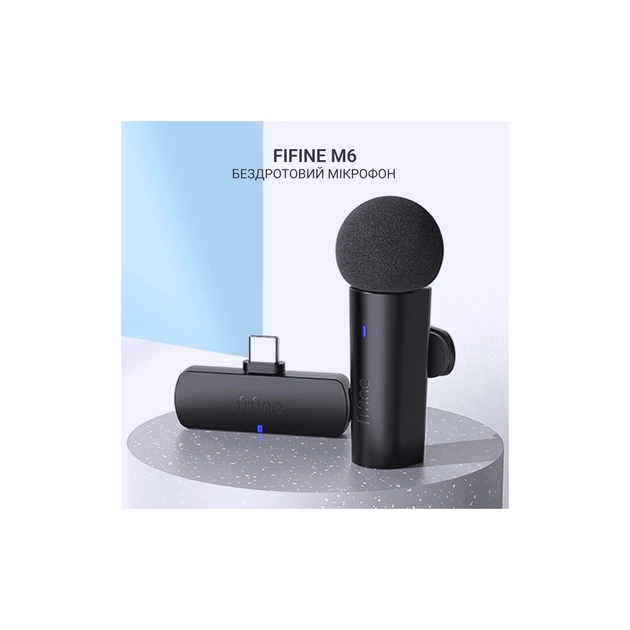 Мікрофон Fifine M6 Wireless Black (M6) - picture 6