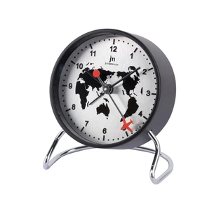 Настільний годинник Lowell будильник, метал (JA7098S) picture 1