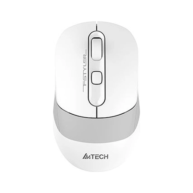 Мишка A4Tech FB10CS Wireless/Bluetooth Grayish White (4711421967730) - зображення 1