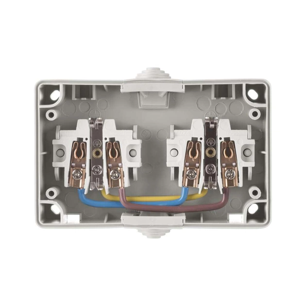 Розетка EMOS 16A 250V IP44 подвійна (A1396.1) - зображення 9