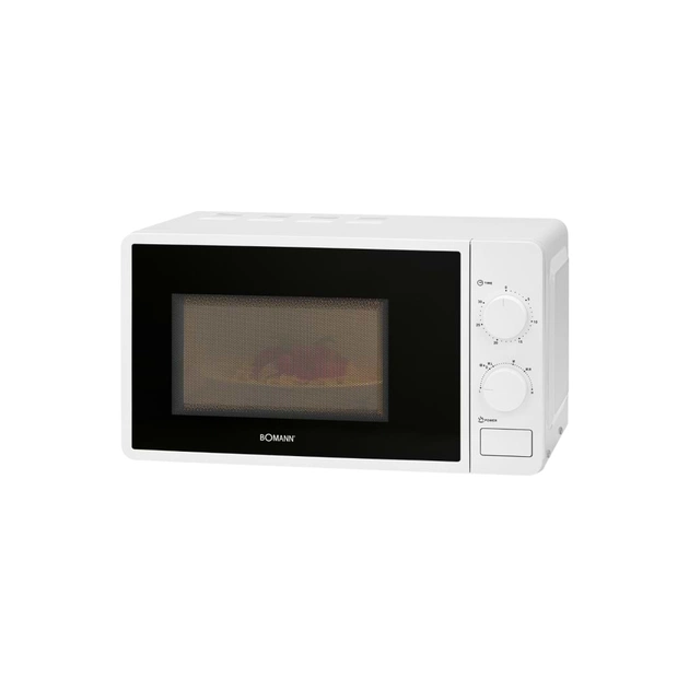 Мікрохвильова піч Bomann MW 6014 CB white (MW6014CB white) - зображення 1