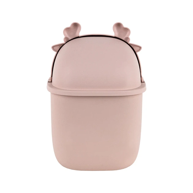 Кошик для паперів Kite Настільний контейнер для сміття, рожевий (K24-009-5) - picture 2