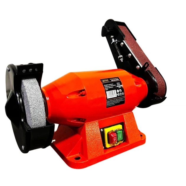 Точильний верстат GTM 150мм 520Вт 230В MD150/50HD 150*25*32, шліфстрічка 50*686 (MD150/50HD) - picture 1