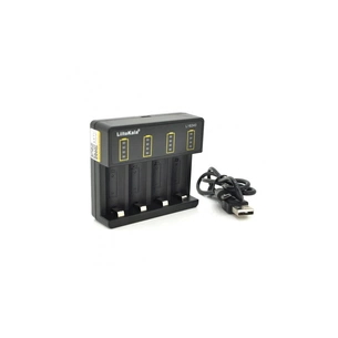 Зарядний пристрій для акумуляторів Liitokala 4 Slots, for Li-ion 3,7V accumulator, supply 5V/2A (Lii-16340) зображення 1