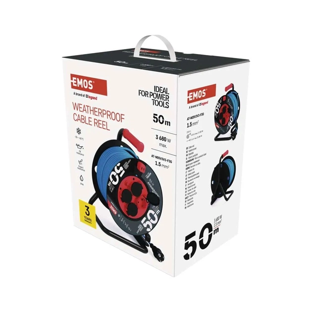 Мережевий подовжувач EMOS P08650W - зображення 3