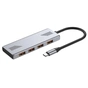 USB-хаб Gembird USB Type-C 4-в-1 (UHB-CM-U310-A4-01) - зменшене зображення 1