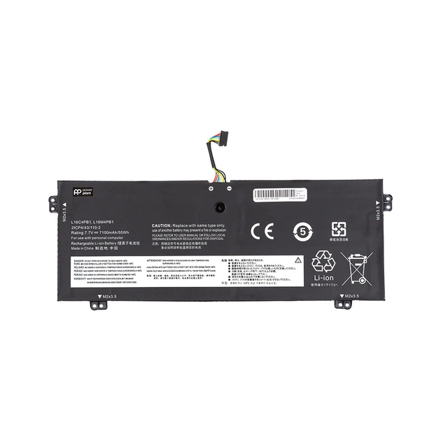 Аккумулятор для ноутбука LENOVO Yoga 720-13IKB (L16C4PB1) 7.7V 7100mAh PowerPlant (NB482160) - изображение 1