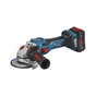 Шліфувальна машина Bosch GWS 18V-15 SC Bluetooth 125мм, 18В, 2x8Ah, 3400-11000об/хв, 2.3кг, кейс (0.601.9H6.101) - зменшене зображення 1