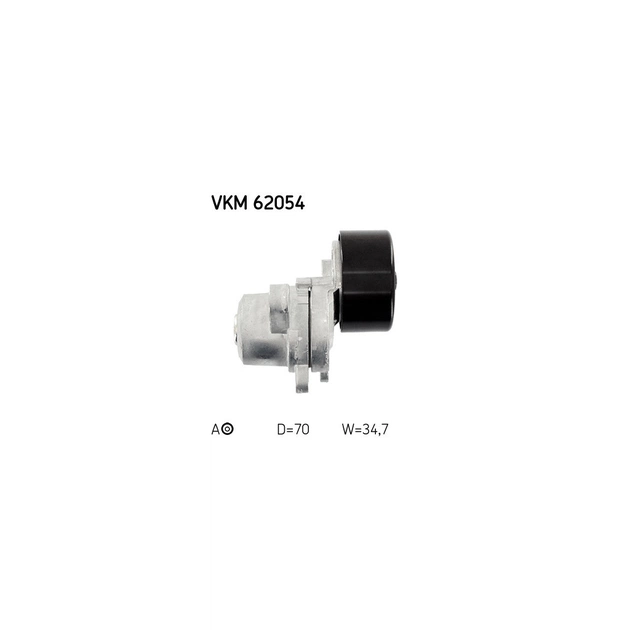Ролик натяжителя ремня SKF VKM 62054 - изображение 3
