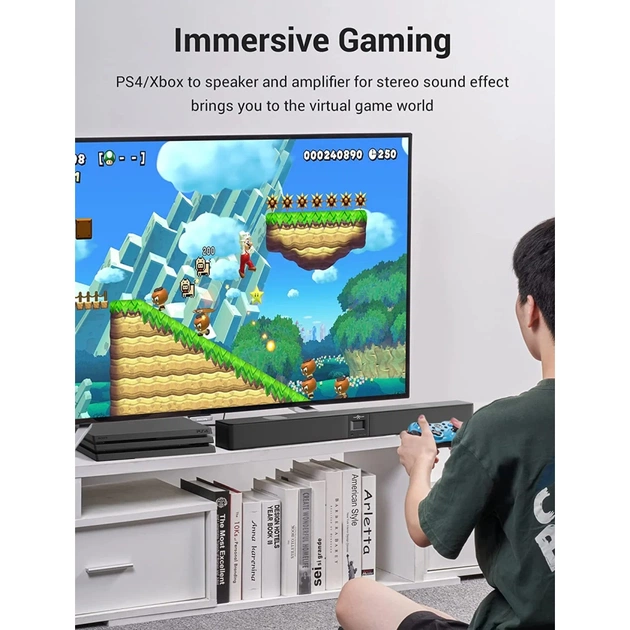 Кабель мультимедійний Optical Toslink 1.0m gray Vention (BAVHF) - picture 6