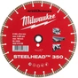 Круг відрізний Milwaukee алмазний Steelhead 350, 350мм, по металу (4932471988) - зменшене зображення 1