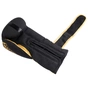 Боксерські рукавички PowerPlay 3024 Ultra Mat Чорно-Золоті 16 унцій (PP_3024_16oz_Bl/Gold) - зменшене зображення 6