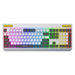 Клавіатура Hator Icefall USB White (HTK405UA) зображення 1