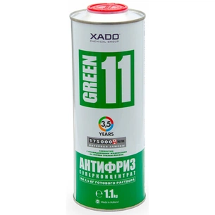Антифриз Xado Green 11 1 л (XA 50004_1) зображення 1