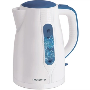 Електрочайник Polaris PWK 1796 C white/blue зображення 1