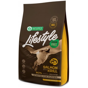 Сухий корм для собак Nature's Protection Lifestyle Grain Free Salmon Starter For Puppies 1.5 кг (NPLS45682) зображення 1