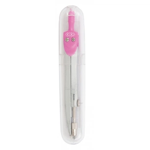 Циркуль ZiBi BASIS у твердому футлярі, рожевий KIDS Line (ZB.5301BS-10) зображення 1