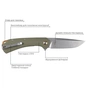 Ніж Skif Frontier SW Olive (DL-001SWOL) - зменшене зображення 7