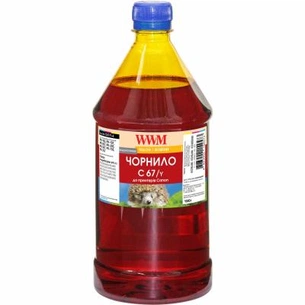 Чорнило WWM Canon IPF-107 1000г Yellow IPF-107Y (C67/Y-4) зображення 1