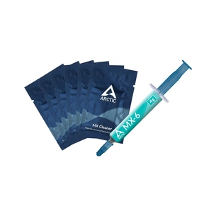 Термопаста Arctic MX-6 4g with 6 pcs MX Cleaner (ACTCP00084A) изображение 1