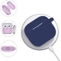 Чохол для навушників BeCover Silicon для Apple AirPods (3nd Gen) Deep Blue (707178) - зменшене зображення 4