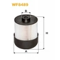 Фільтр паливний Wixfiltron WF8489 - зменшене зображення 1