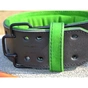 Атлетичний пояс MadMax MFB-302 Quick Release Belt шкіряний Black/Green M (MFB-302_M) - зменшене зображення 7