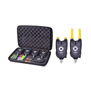 Індикатор клювання Fishing ROI набір 4+1 з ел.живленням 9V (JHA-511-4) зображення 1