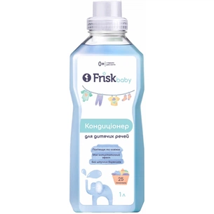 Кондиціонер для білизни Frisk Baby Для дитячих речей 1 л (4820197123247) зображення 1