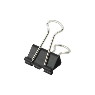 Біндер металевий H-Tone 25 мм, 12 шт, чорні (BIND-HT-JJ40316-25) зображення 1