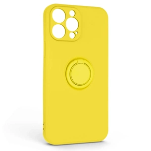 Чохол до мобільного телефона Armorstandart Icon Ring Apple iPhone 13 Pro Max Yellow (ARM68678) зображення 1