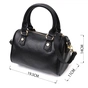 Сумка Vintage З натуральної шкіри Чорна (22353) - зменшене зображення 3