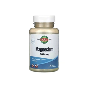Мінерали KAL Магній, 500 мг, Magnesium, 60 таблеток (CAL-57320) зображення 1