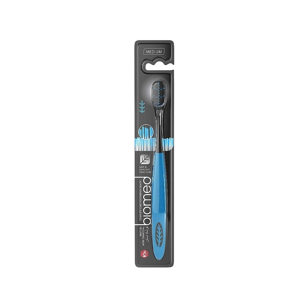 Зубна щітка BioMed Black Medium (7640168930479) - зображення 1