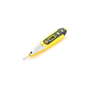 Тестер автомобильный Voltronic LD-805, 12–220V, цифровая индикация, черно-желтая ручка (LD-805) изображение 1