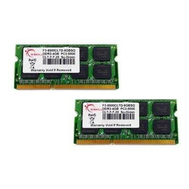 Модуль пам'яті для ноутбука SoDIMM DDR3 8GB (2x4GB) 1066 MHz G.Skill (FA-8500CL7D-8GBSQ) - зображення 1