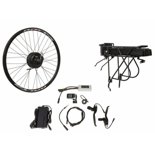 Електричний велонабір Gp на багажник Мотор-колесо 29" задн. редуктор 500Вт 48В 12.5Ач (ELBK-071) зображення 1