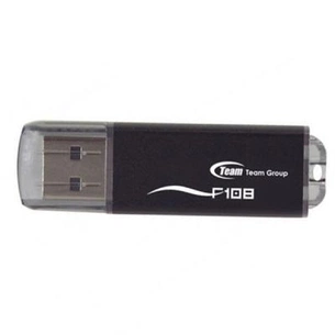 USB флеш накопичувач Team 16GB F108 Black USB 2.0 (TF10816GB01) зображення 1
