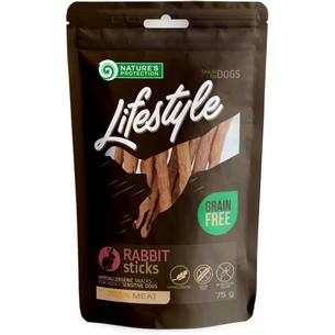 Ласощі для собак Nature's Protection стіки з кролика 75 г (SNK46124) зображення 1