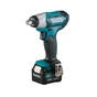 Гайковерт Makita TW141DWME CXT, 140Нм, 1/2", 4Ah х 2шт, DC10WC, кейс - зменшене зображення 1