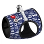 Шлея для собак WAUDOG Clothes з QR паспортом "Бетмен біло-блакитний" XS2 (1002-4001) - зменшене зображення 1