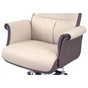 Офісне крісло Аклас Драгобрат, AL MB, Шкіра LC-F Beige/PU Dark Brown (00179841) - зменшене зображення 8