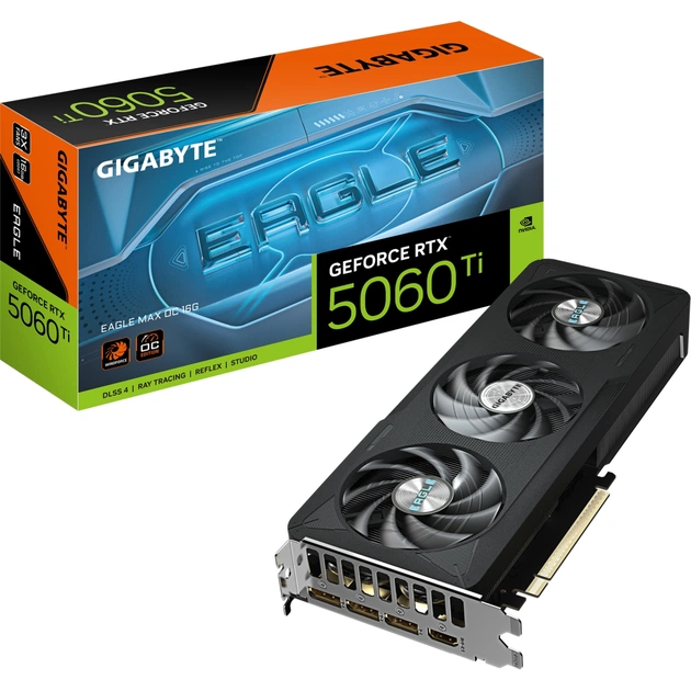 Відеокарта GIGABYTE GeForce RTX5060Ti 16Gb EAGLE MAX OC (GV-N506TEAGLEMAX OC-16GD) - picture 10