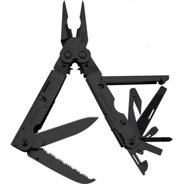 Мультитул SOG PowerAssis Black (B66N-CP) - изображение 1