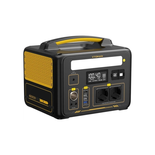 Зарядна станція Vtoman Jump 600X 299Wh (Jump 600X) - зображення 3