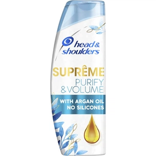 Шампунь Head & Shoulders Supreme Очищення й об'єм з аргановою олією 270 мл (8001841411989) зображення 1