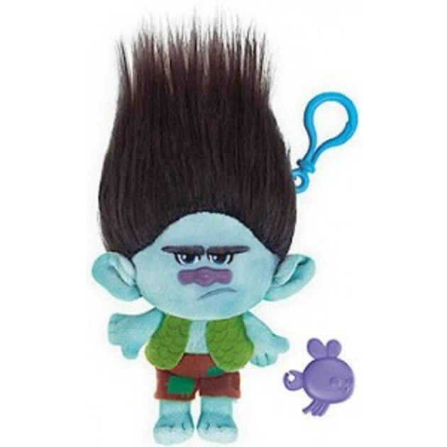 М'яка іграшка Trolls Grumpy Branch з кліпсою 22 см (6202H) - изображение 1
