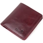Портмоне Shvigel Шкіряне Вишневе (16609) - зменшене зображення 1
