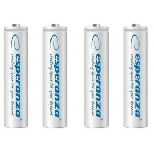 Акумулятор Esperanza AAA 1000mAh Ni-MH * 4 white (EZA102W) зображення 1